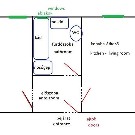 Aha Apartamento Debrecen Exterior foto
